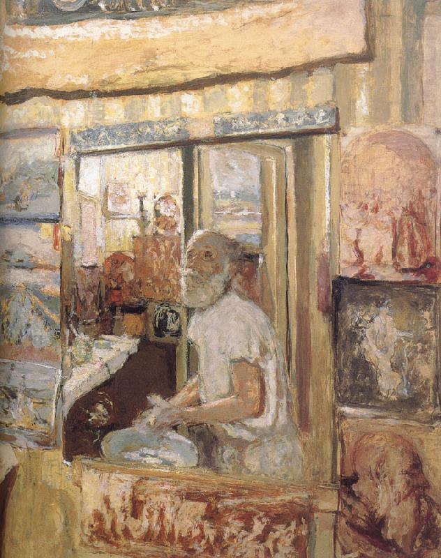 In the mirror of herself, Edouard Vuillard